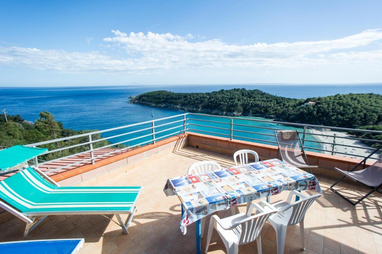 Villa La Terrazza Sul Mare - Goelba فيتوفايا المظهر الخارجي الصورة